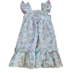Little Wings Girl’s Dress Floral Made in California 8yrs - 10yrs
